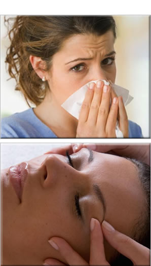 Sinusitis relief osteopathy